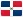 Flagge von Dominikanische Republik