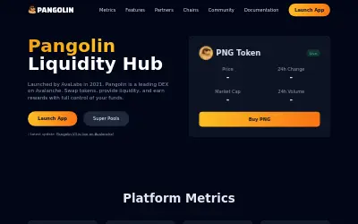 Website screenshot of Pangolin (2026-05-23)