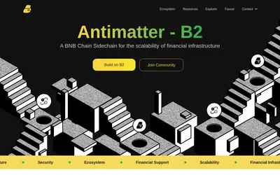 Website screenshot of AntiMatter (2026-05-20)