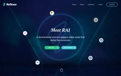 Website screenshot of Rai Reflex Index (2026-05-22)