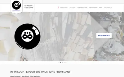 Website screenshot of InfiniLooP (2026-04-25)