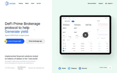 Website screenshot of Oxygen (2026-05-20)