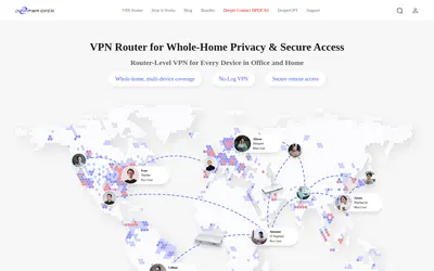 Website screenshot of Deeper Network (2026-05-20)