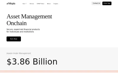 Website screenshot of Maple (2026-05-30)