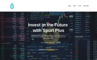 Website screenshot of Spurt Plus (2026-05-30)