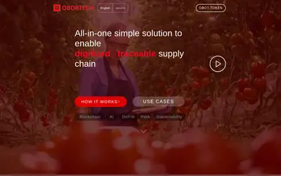 Website screenshot of Obortech (2026-05-22)