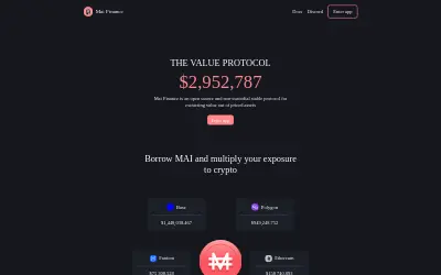 Website screenshot of miMatic (2026-05-30)