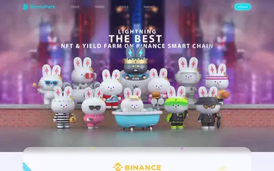 Website screenshot of BunnyPark (2026-04-26)