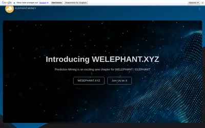 Website screenshot of Elephant Money (2026-04-26)