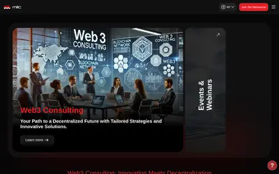 Website screenshot of Media Licensing Token (2026-05-21)