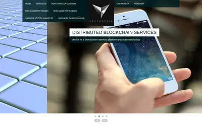 Website screenshot of VectorAI (2026-05-22)
