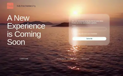 Website screenshot of Freela (2026-05-23)