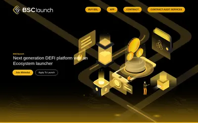 Website screenshot of BSClaunch (2026-04-25)