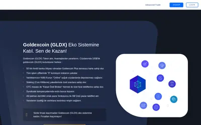 Website screenshot of Goldex (2026-04-23)