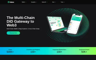 Website screenshot of Nabox (2026-05-21)