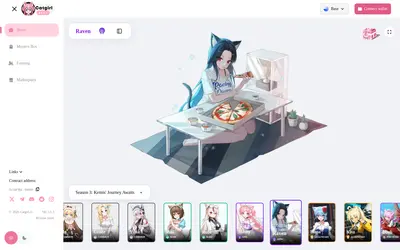 Website screenshot of Catgirl (2026-05-22)