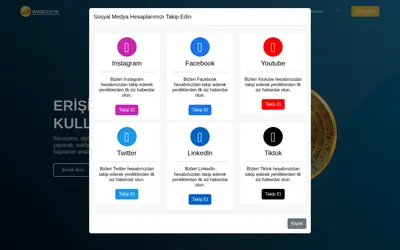 Website screenshot of Weecoins (2026-05-20)