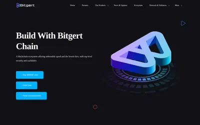 Website screenshot of Bitrise Token (2026-05-15)