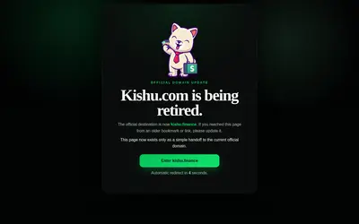 Website screenshot of Tenshi (2026-04-19)