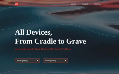 Website screenshot of Reborn Dollar (2026-04-26)