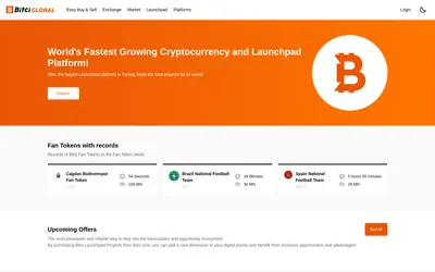 Website screenshot of Eskişehir Fan Token (2026-05-21)
