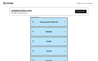 Website screenshot of Polylauncher (2026-05-22)