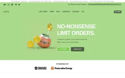 Website screenshot of Mate (2026-05-30)