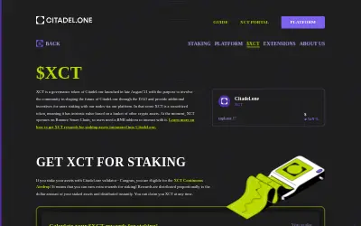 Website screenshot of Citadel.one (2026-05-24)