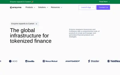 Website screenshot of Enzyme (2026-04-25)