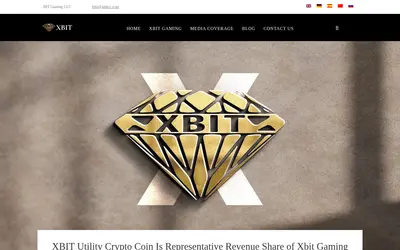 Website screenshot of Xbit (2026-05-22)