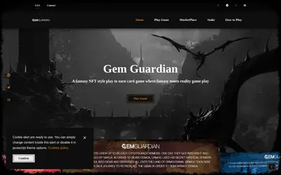 Website screenshot of GemGuardian (2026-05-22)
