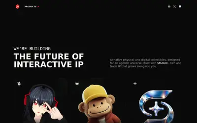 Website screenshot of Magic (2026-05-21)