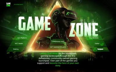 Website screenshot of GameZone (2026-05-20)
