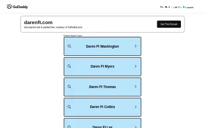Website screenshot of DareNFT (2026-05-30)