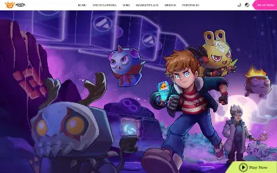 Website screenshot of Blockchain Monster Hunt (2026-05-24)