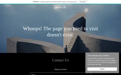 Website screenshot of Mithril (2026-04-25)