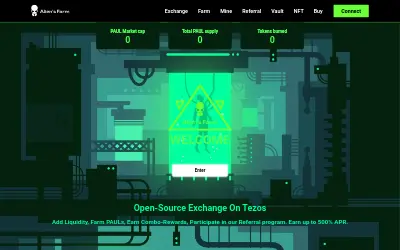 Website screenshot of PAUL Token (2026-05-24)