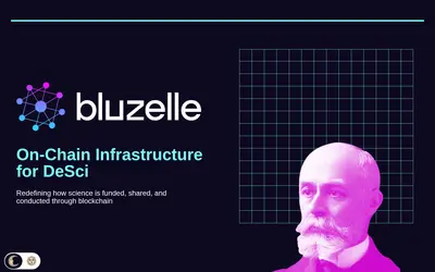 Website screenshot of Bluzelle (2026-05-20)