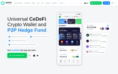 Website screenshot of Zam.io (2026-04-25)