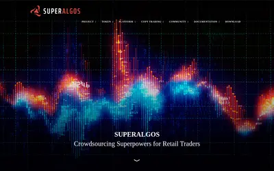 Website screenshot of Superalgos (2026-05-20)