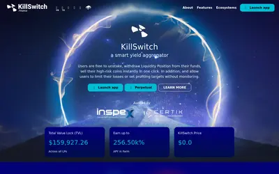 Website screenshot of KillSwitch (2026-05-20)