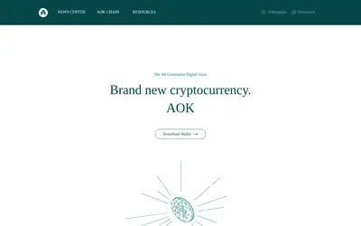 Website screenshot of AOK (2026-05-22)