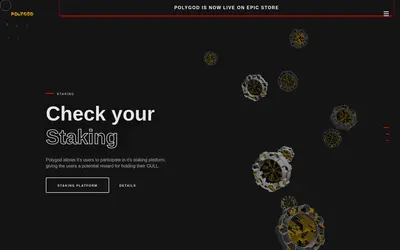 Website screenshot of PolyGod (2026-05-22)