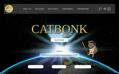 Website screenshot of Catbonk (2026-05-20)