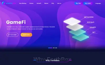 Website screenshot of ForthBox (2026-04-26)
