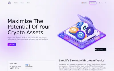 Website screenshot of Umami (2026-05-22)