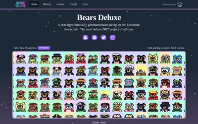 Website screenshot of Honey Deluxe (2026-04-25)