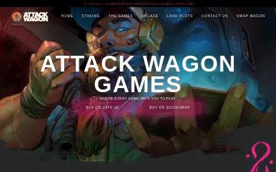 Website screenshot of Attack Wagon (2026-05-30)