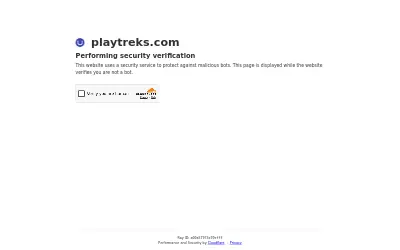 Website screenshot of PlayTreks (2026-05-24)