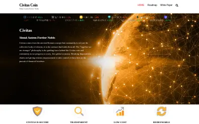 Website screenshot of Civitas (2026-05-23)